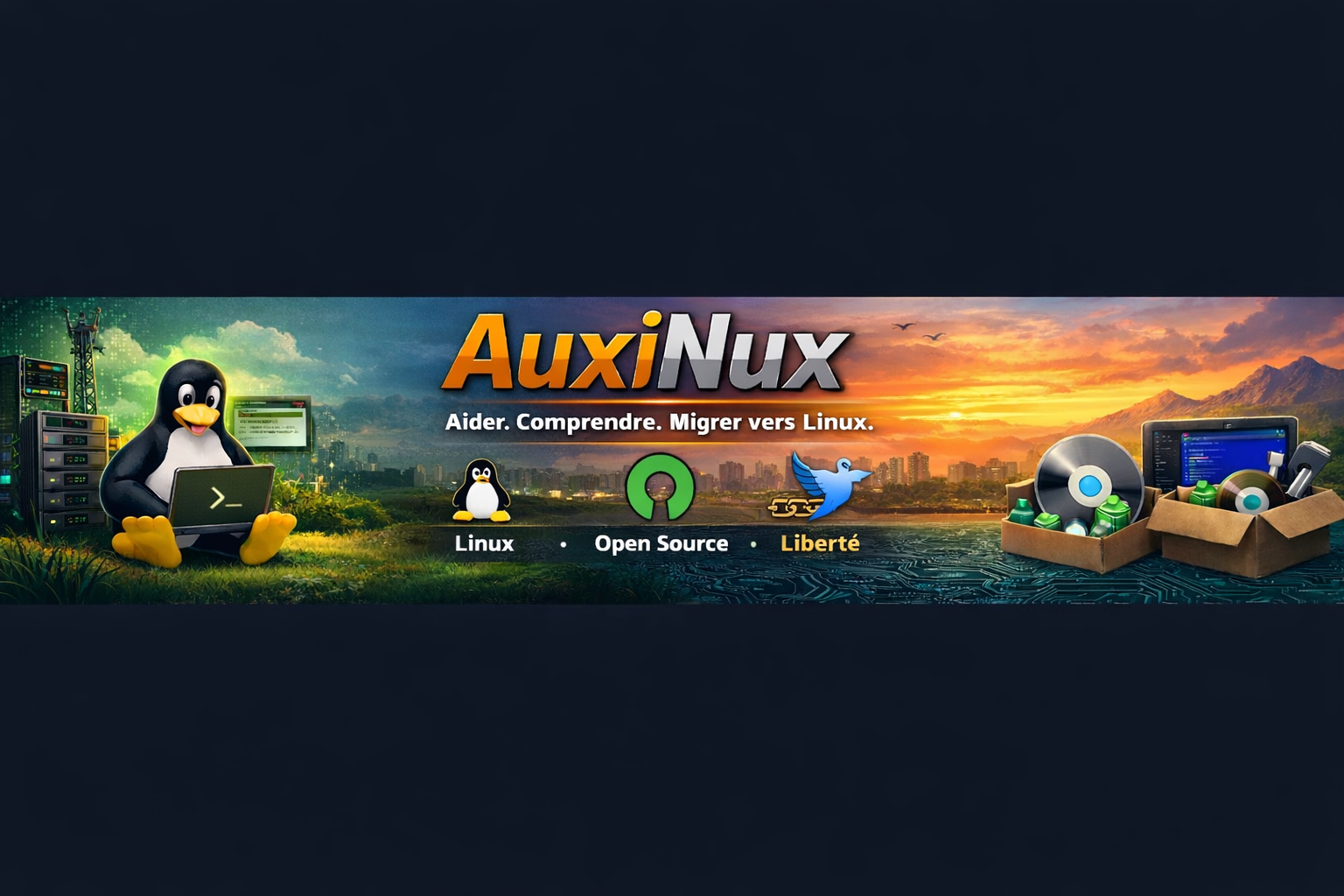 AuxiNux Banner